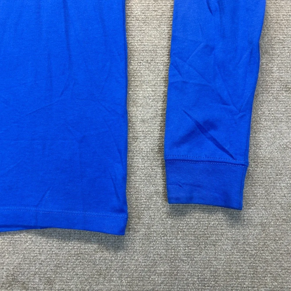 Nike Have A Nike Daze T Shirt Men's M TALL Long Sleeve Psychedelic Royal Blue - Picture 5 of 12